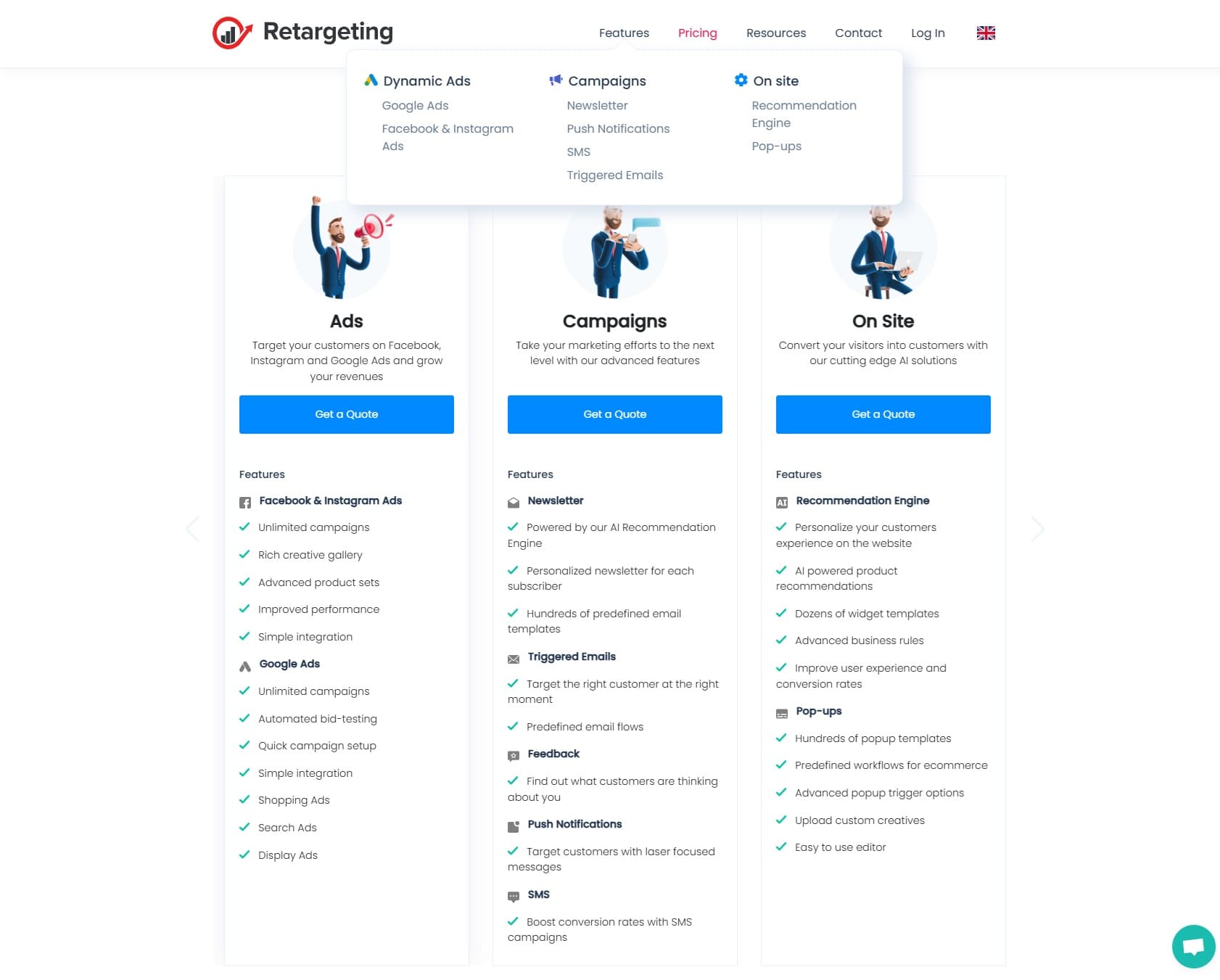 Retargeting - Software pentru automatizare marketing și campanii